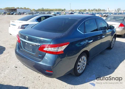 2014 Nissan Sentra S z USA, uszkodzony, nr VIN 3N1AB7AP5EY216977